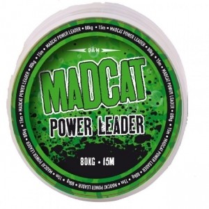 Plecionka Przyponowa Mad Cat - Power Leader 100kg 15m - Mad Cat Dam